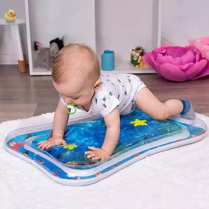 Inflatable Baby Water Play Mat – Tummy Time Toy for Infants