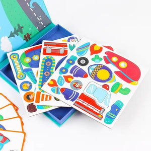 Buy Magnetic Puzzle - Traffic Online - Educational Toys Pakistan