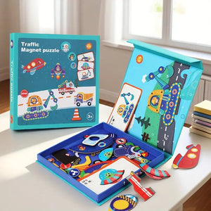 Buy Magnetic Puzzle - Traffic Online - Educational Toys Pakistan