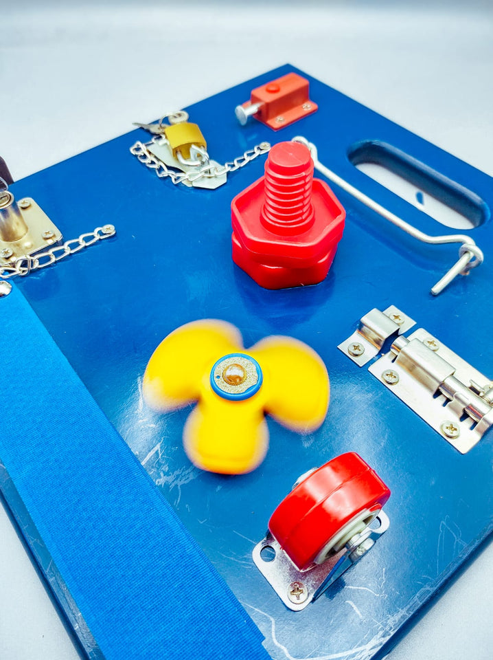 Montessori Busy Board: Fun Activities for Toddlers - tet – Shop Learning & Educational Toys Online in Pakistan