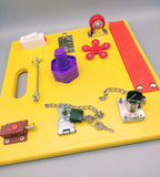 Montessori Busy Board: Fun Activities for Toddlers - tet – Shop Learning & Educational Toys Online in Pakistan