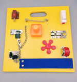 Montessori Busy Board: Fun Activities for Toddlers - tet – Shop Learning & Educational Toys Online in Pakistan