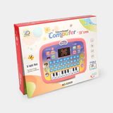 Educational Computer Learning Tablet for Kids 3-8 Years  LED Screen, QWERTY Keyboard for ABC, Spelling, Reading & Piano Music Games