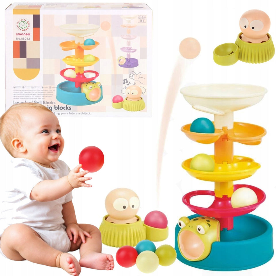 Buy Roll 'n Swirl Ball Ramp with Ball Launcher Online - Educational Toys Pakistan