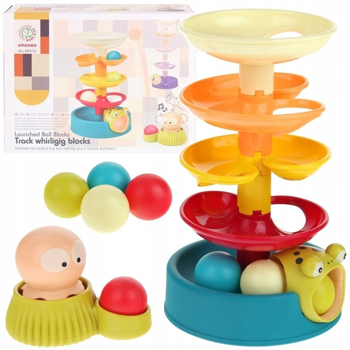 Buy Roll 'n Swirl Ball Ramp with Ball Launcher Online - Educational Toys Pakistan