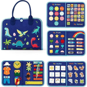 Buy Toddler Busy Bag - Felt (8 pages) Online - Educational Toys Pakistan